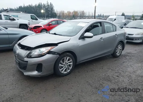 2012 Mazda Mazda3 I Touring from USA, damaged, VIN JM1BL1V89C1557265